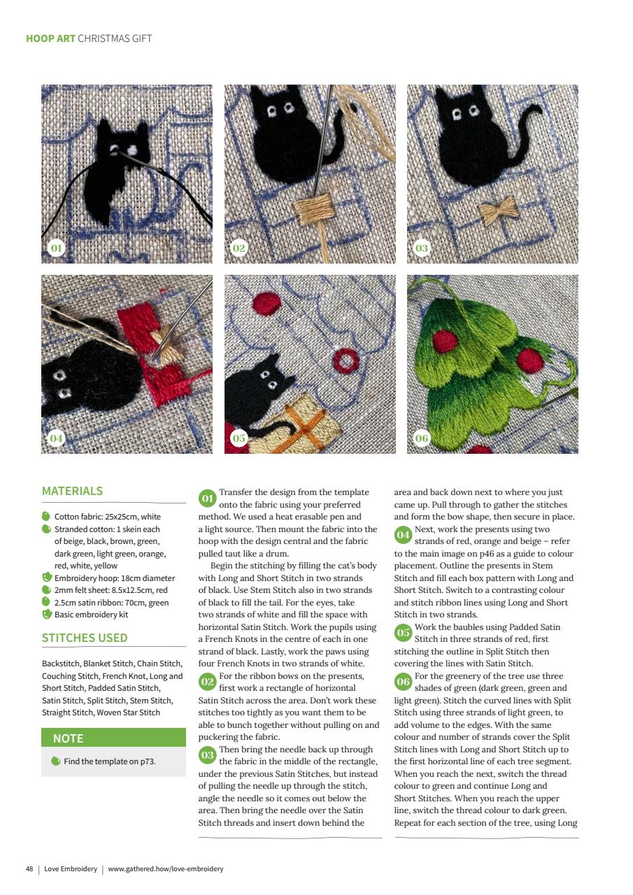 Love Embroidery Preview Pages