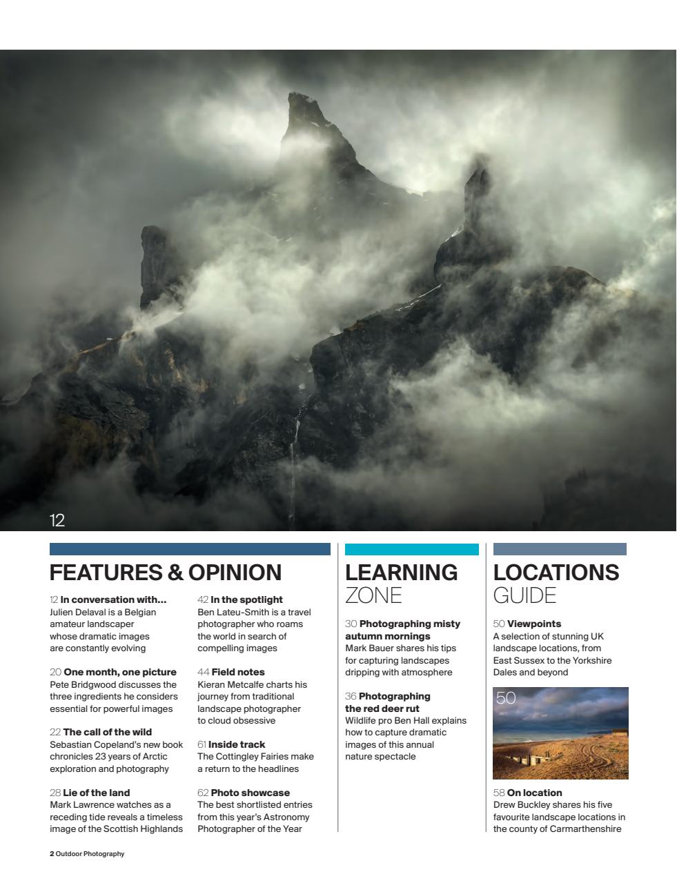 Outdoor Photography Preview Pages