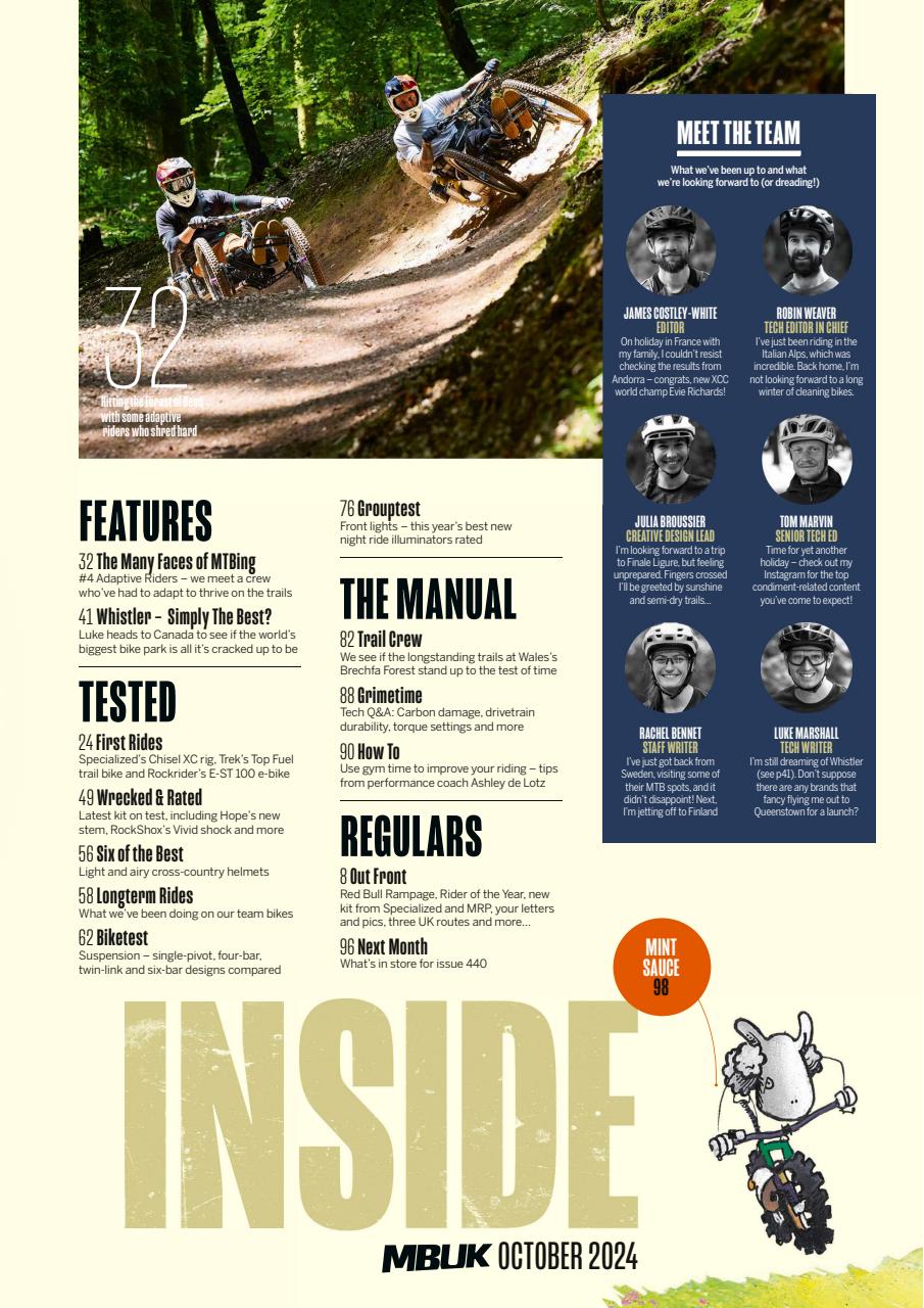 Mountain Biking UK Preview Pages