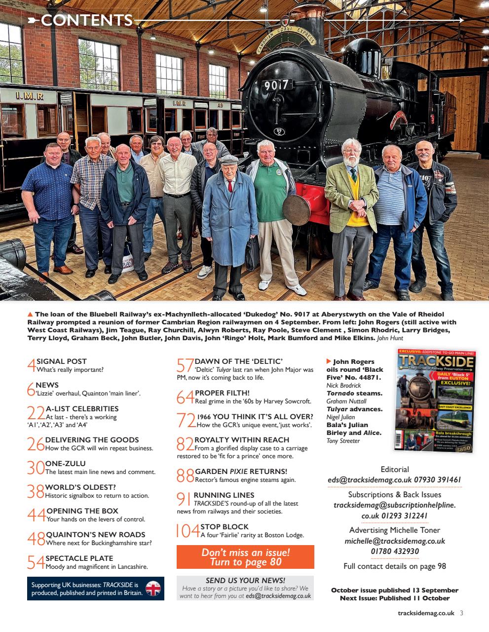 Trackside Preview Pages