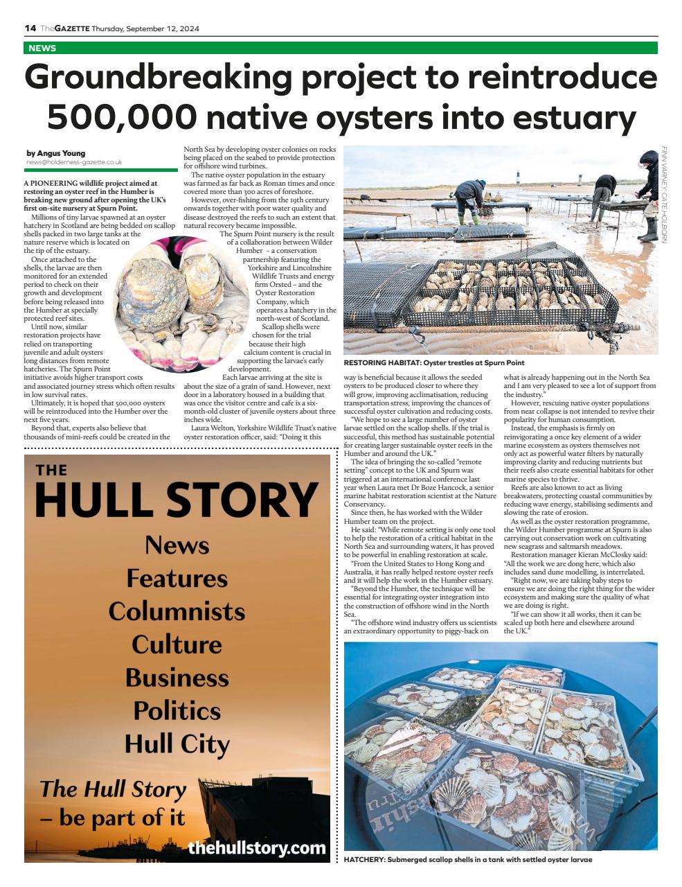 The Holderness & Hornsea Gazette Preview Pages