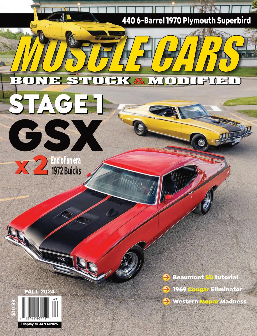 Muscle Cars Preview Pages