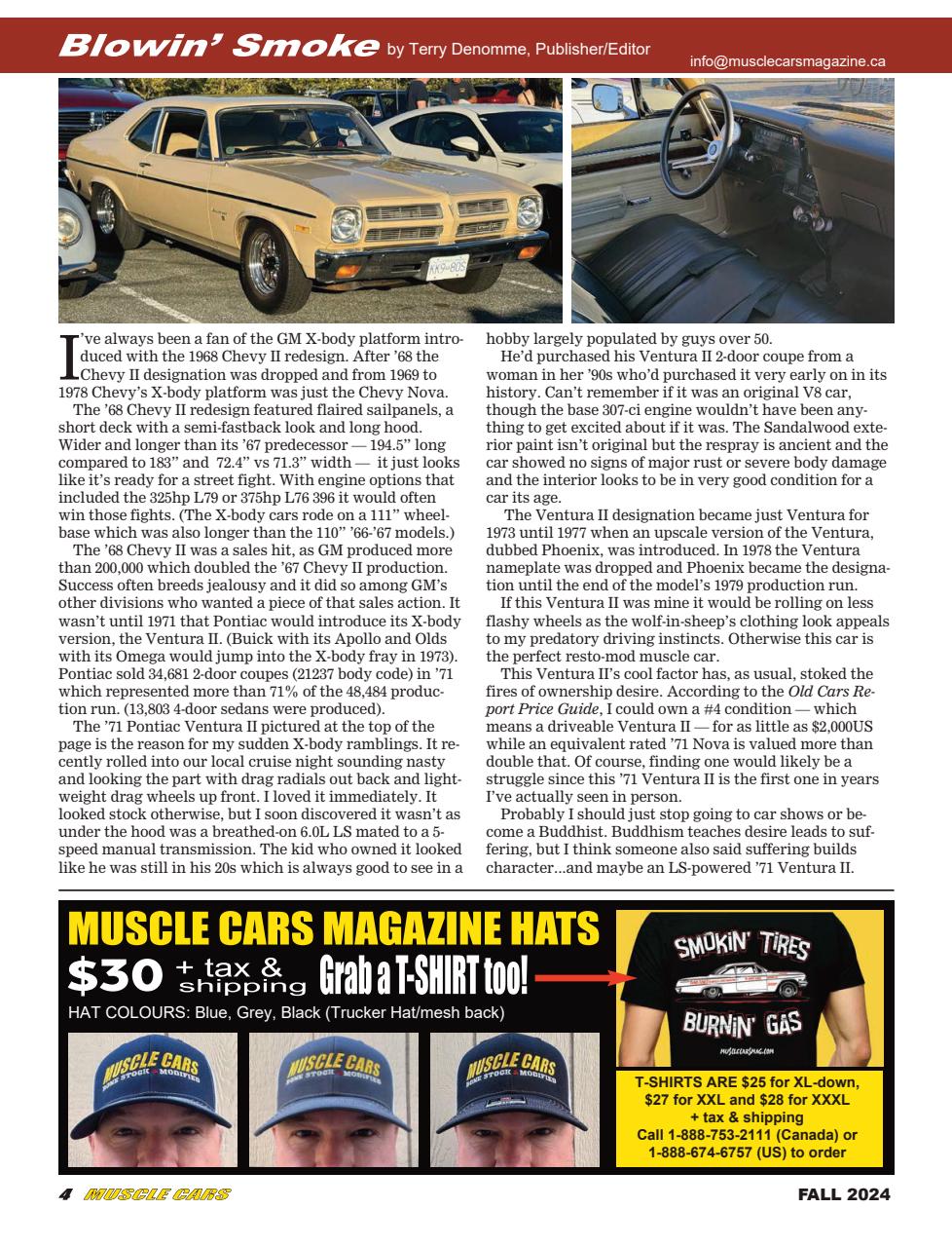 Muscle Cars Preview Pages