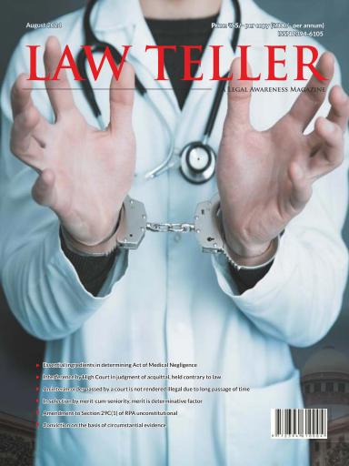 Lawteller – A Legal Awareness Magazine issue 