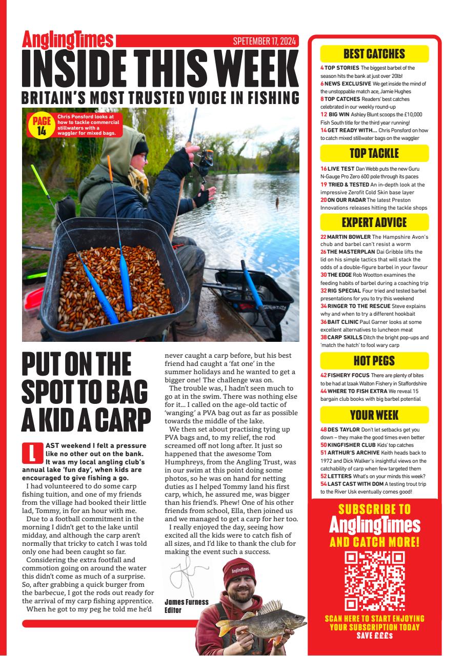 Angling Times Preview Pages