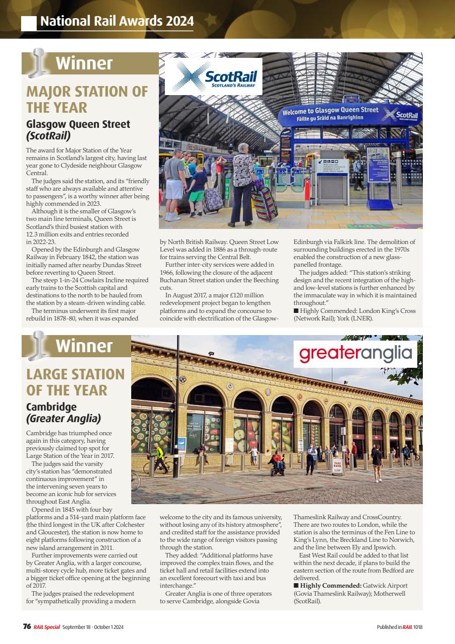 Rail Preview Pages