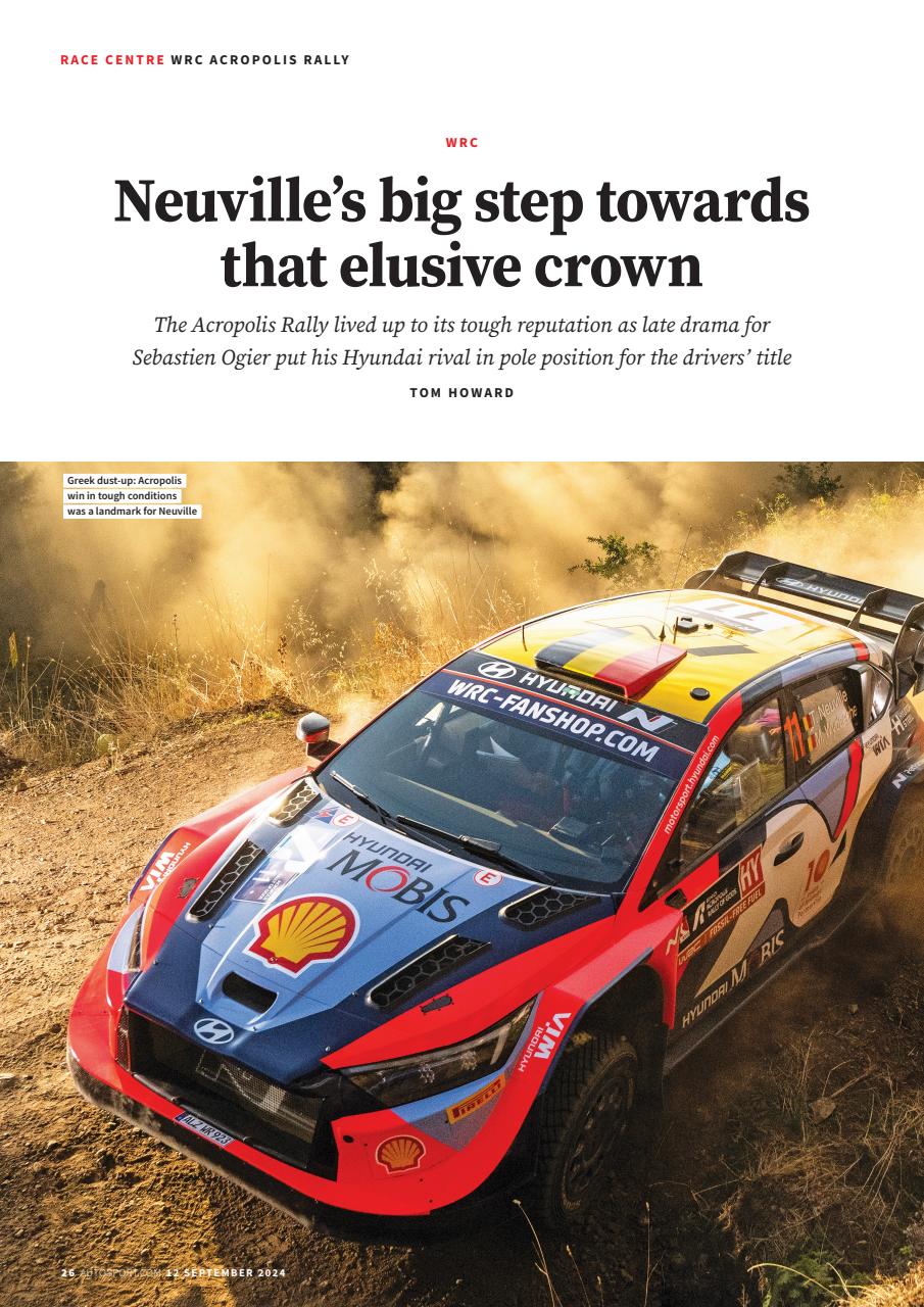 Autosport Preview Pages