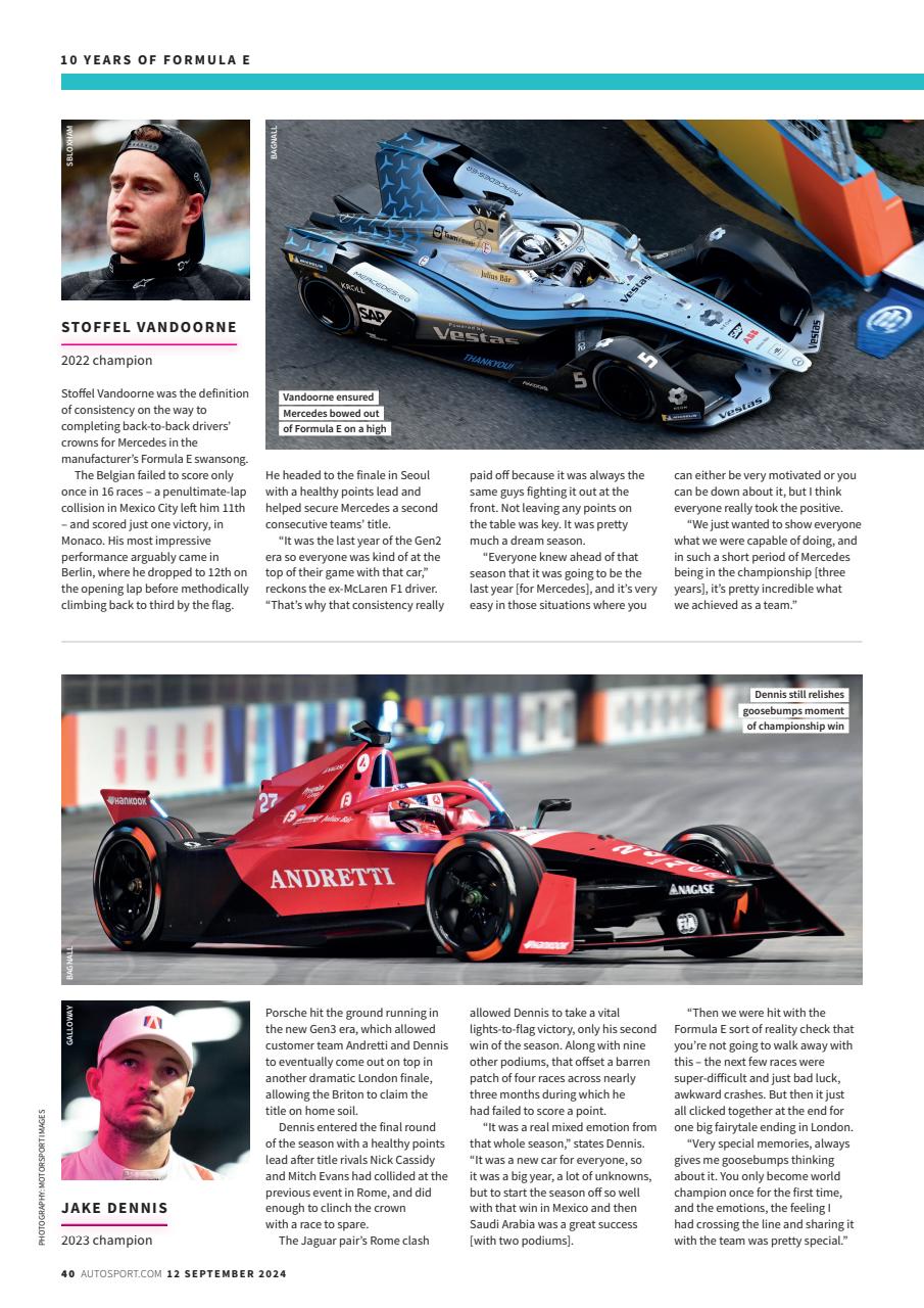 Autosport Preview Pages