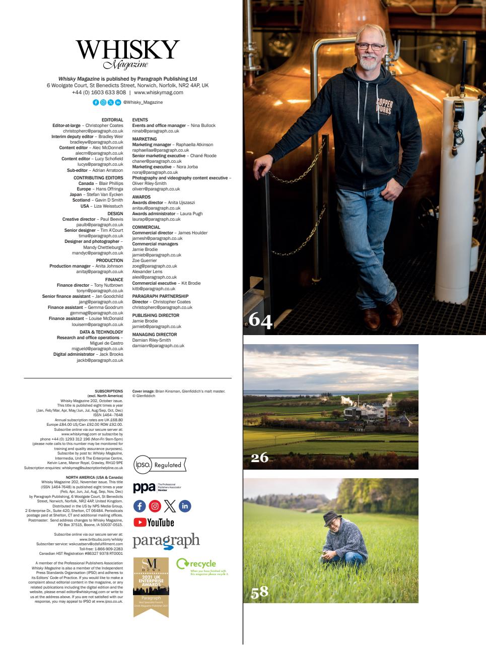Whisky Magazine Preview Pages