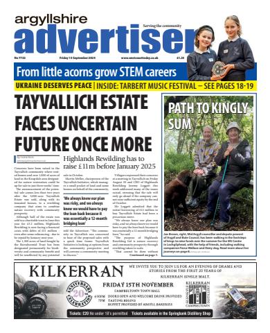 Argyllshire Advertiser issue 13/08/2024