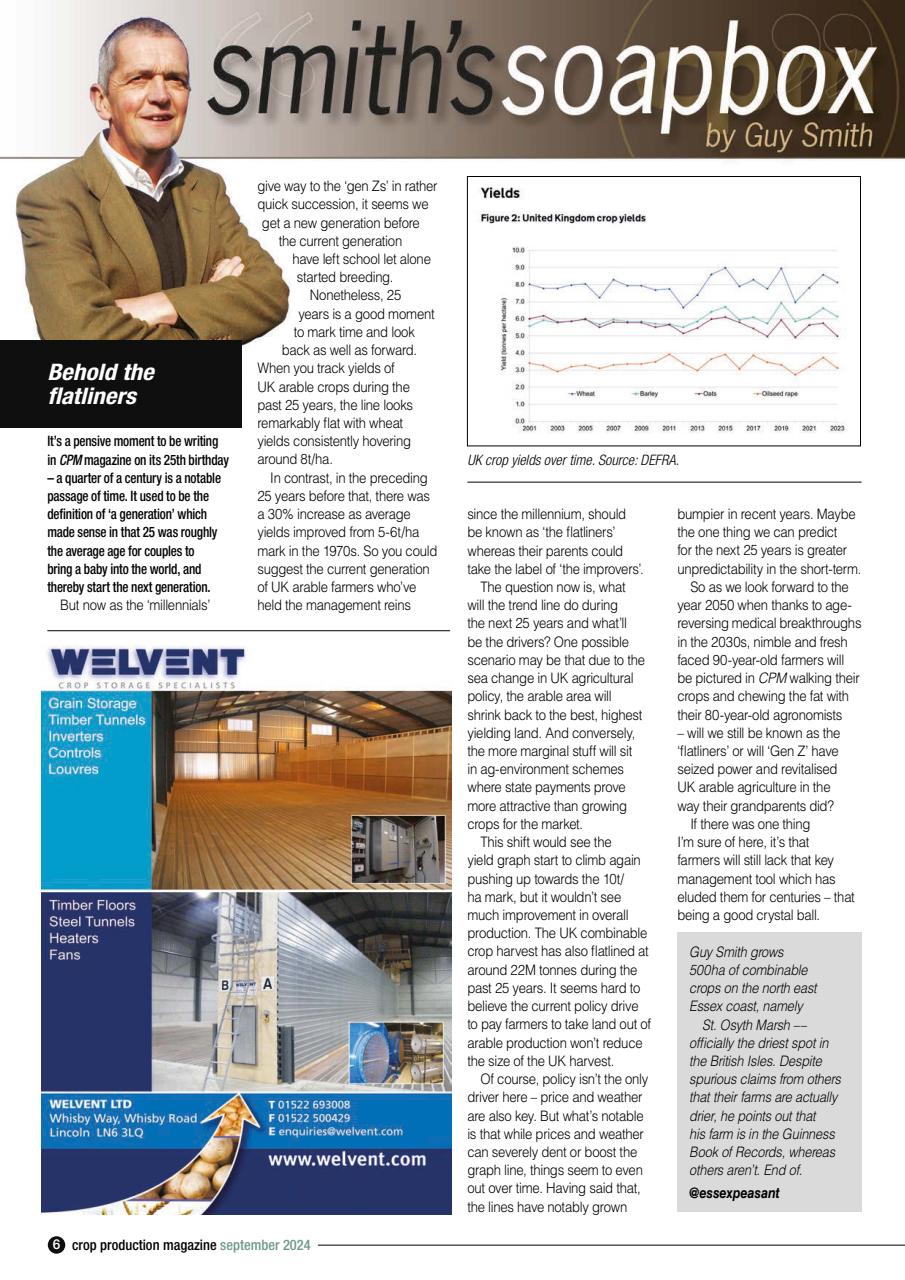 Crop Production Magazine Preview Pages