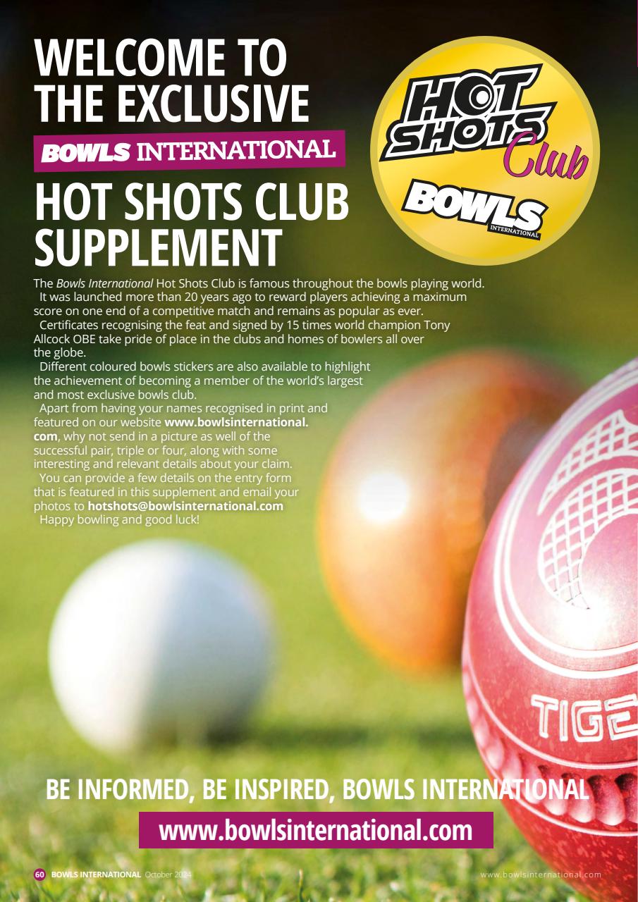 Bowls International Preview Pages