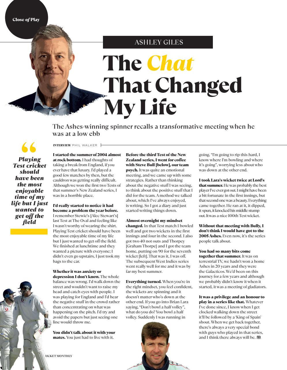 Wisden Cricket Monthly Preview Pages