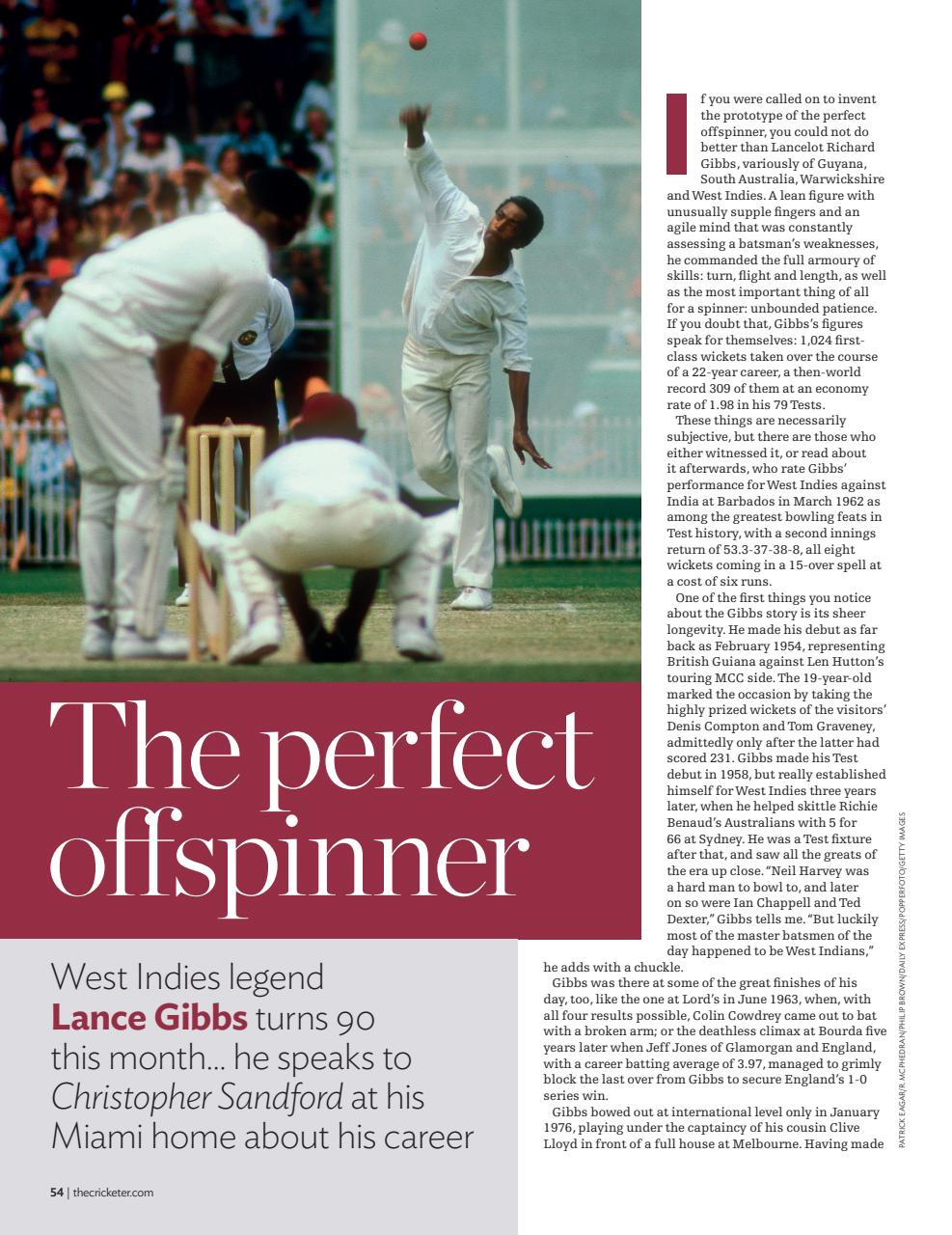The Cricketer Magazine Preview Pages