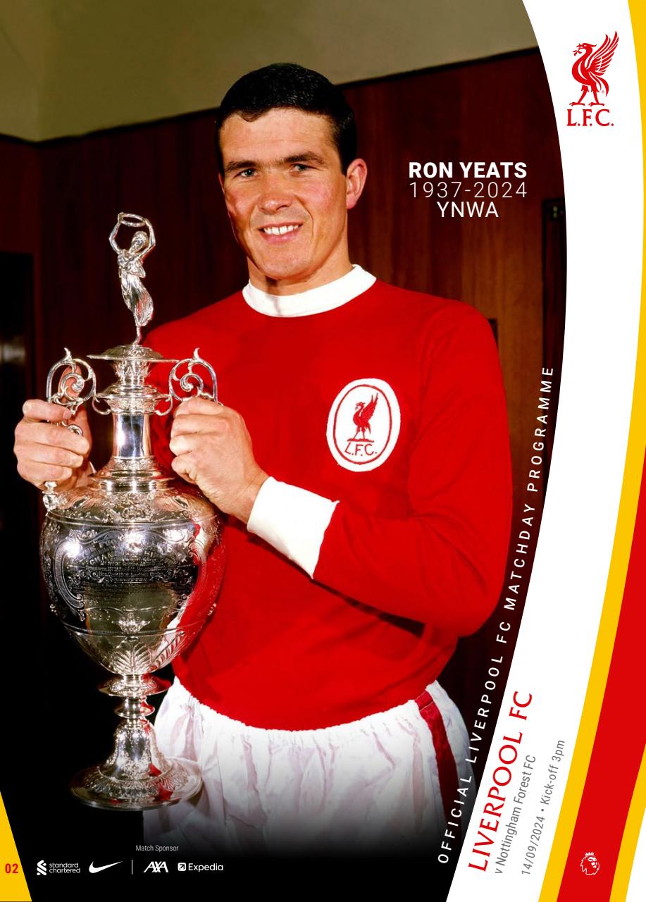 Liverpool FC Programmes Preview Pages