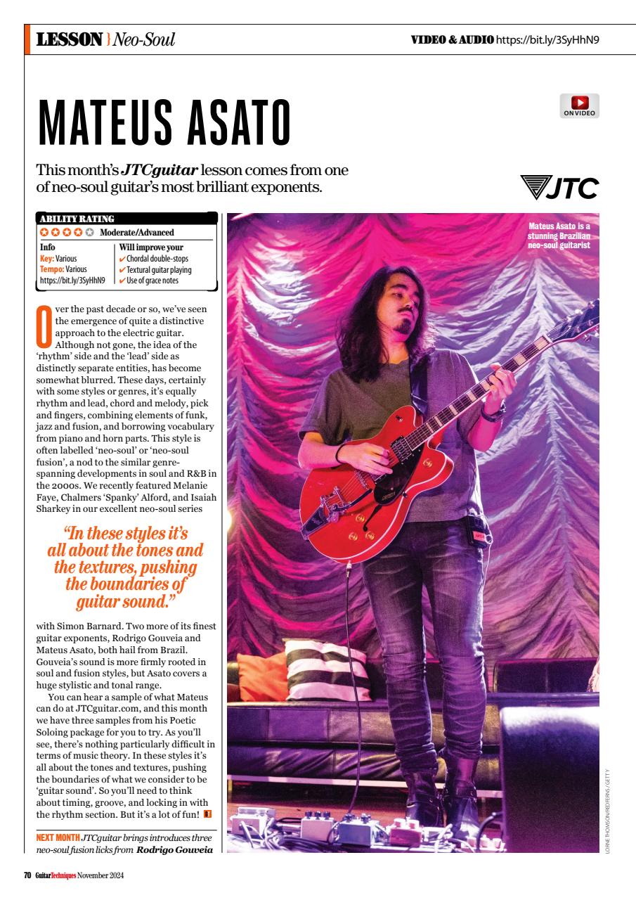 Guitar Techniques Preview Pages