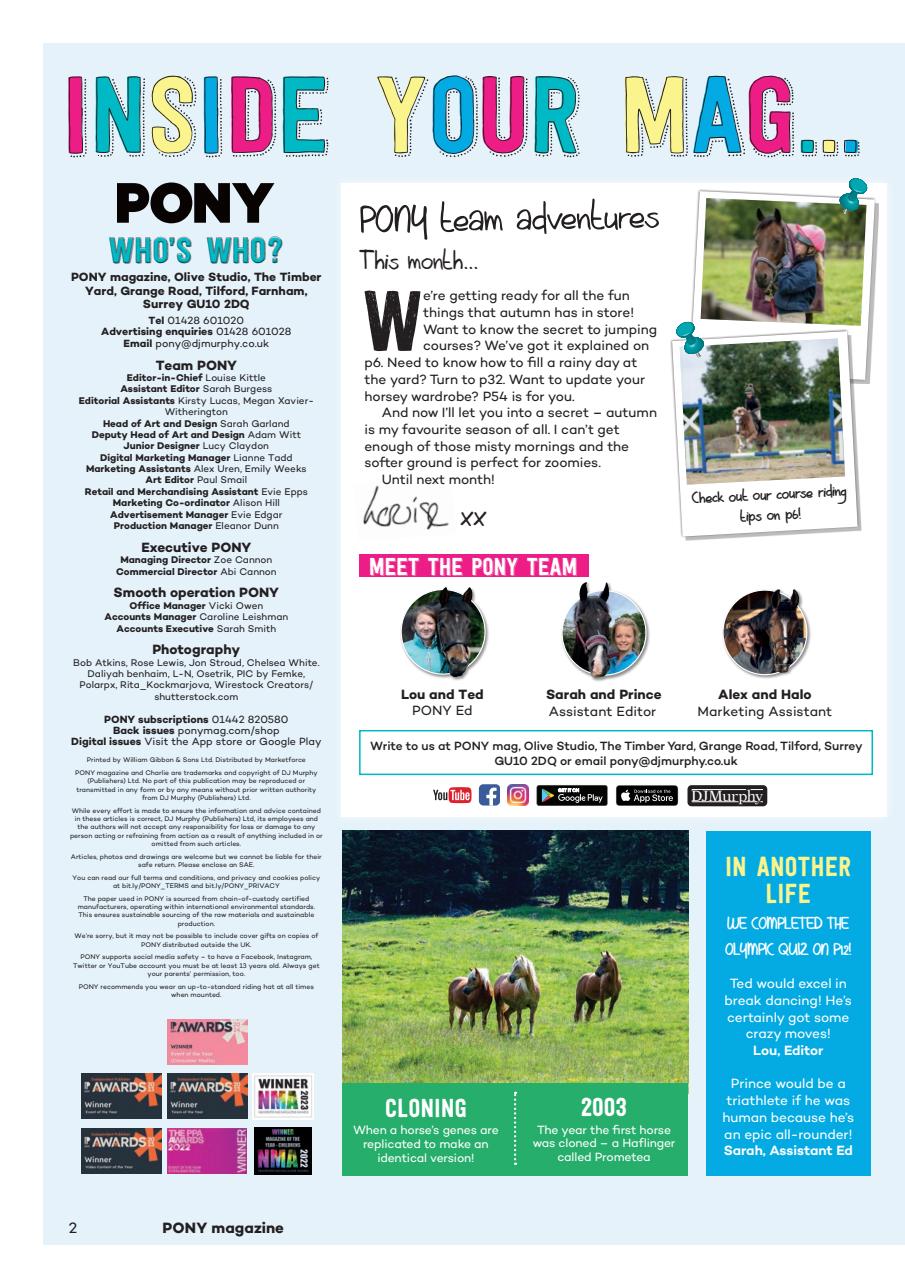 Pony Magazine Preview Pages