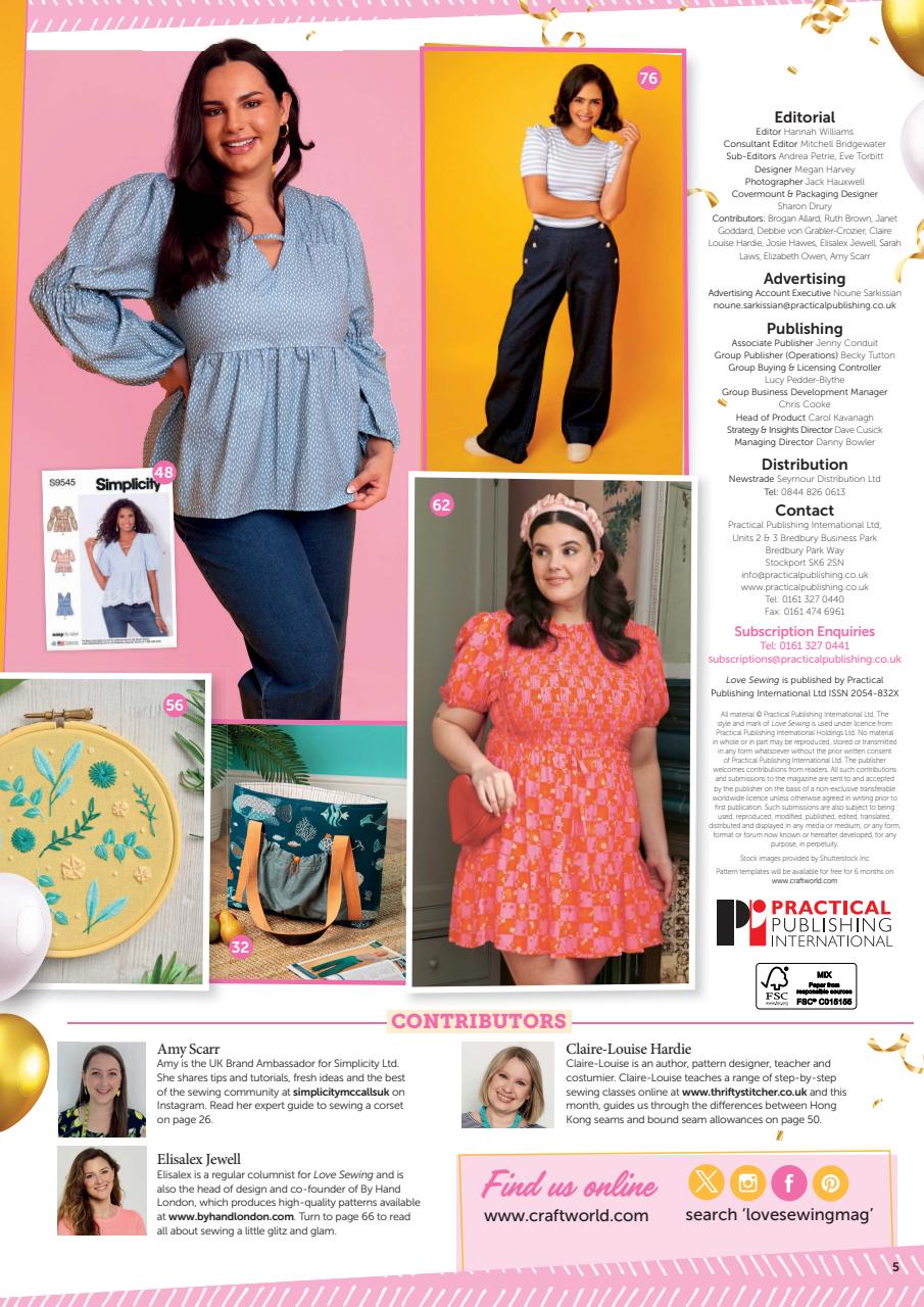 Love Sewing Preview Pages