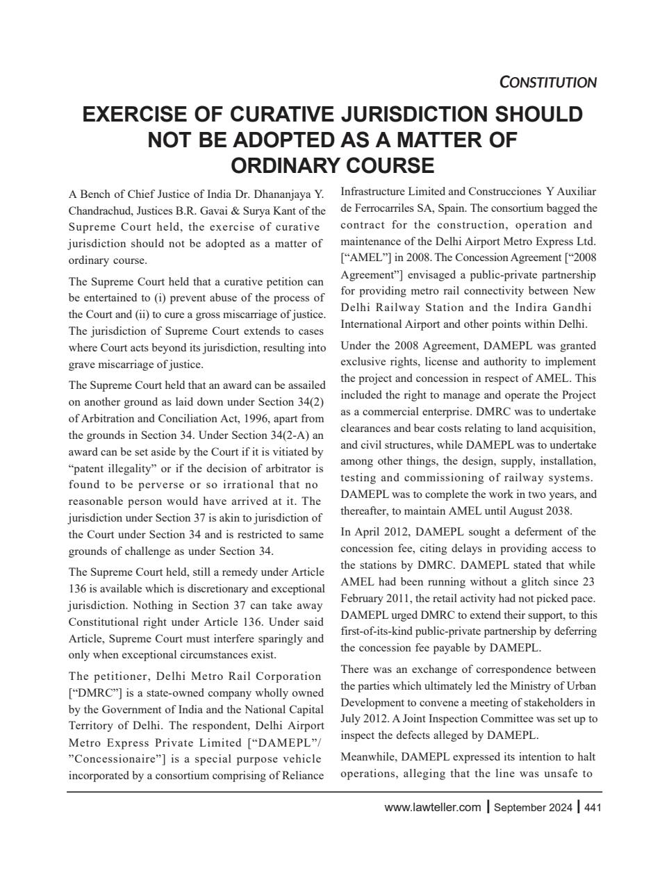 Lawteller – A Legal Awareness Magazine Preview Pages