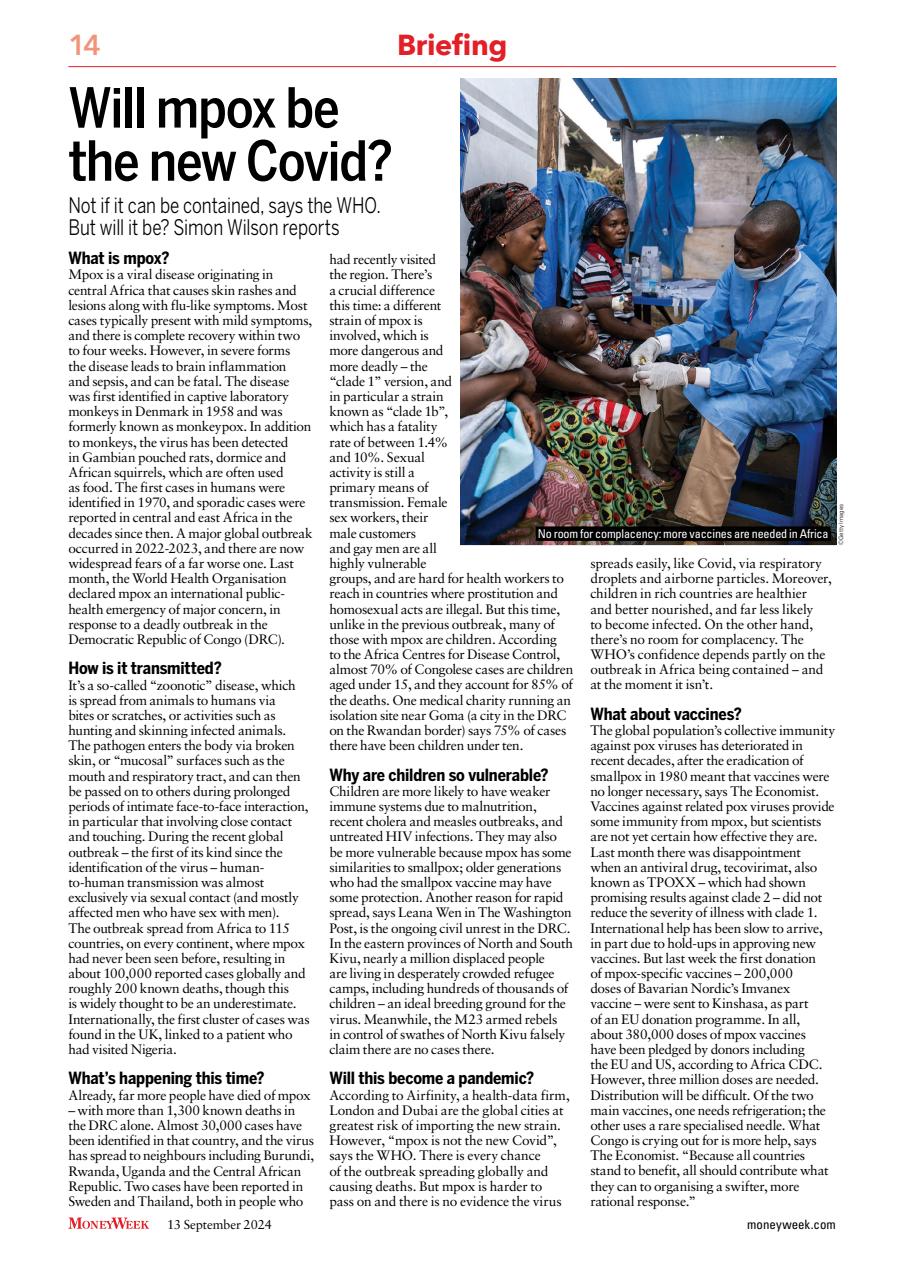 MoneyWeek Preview Pages