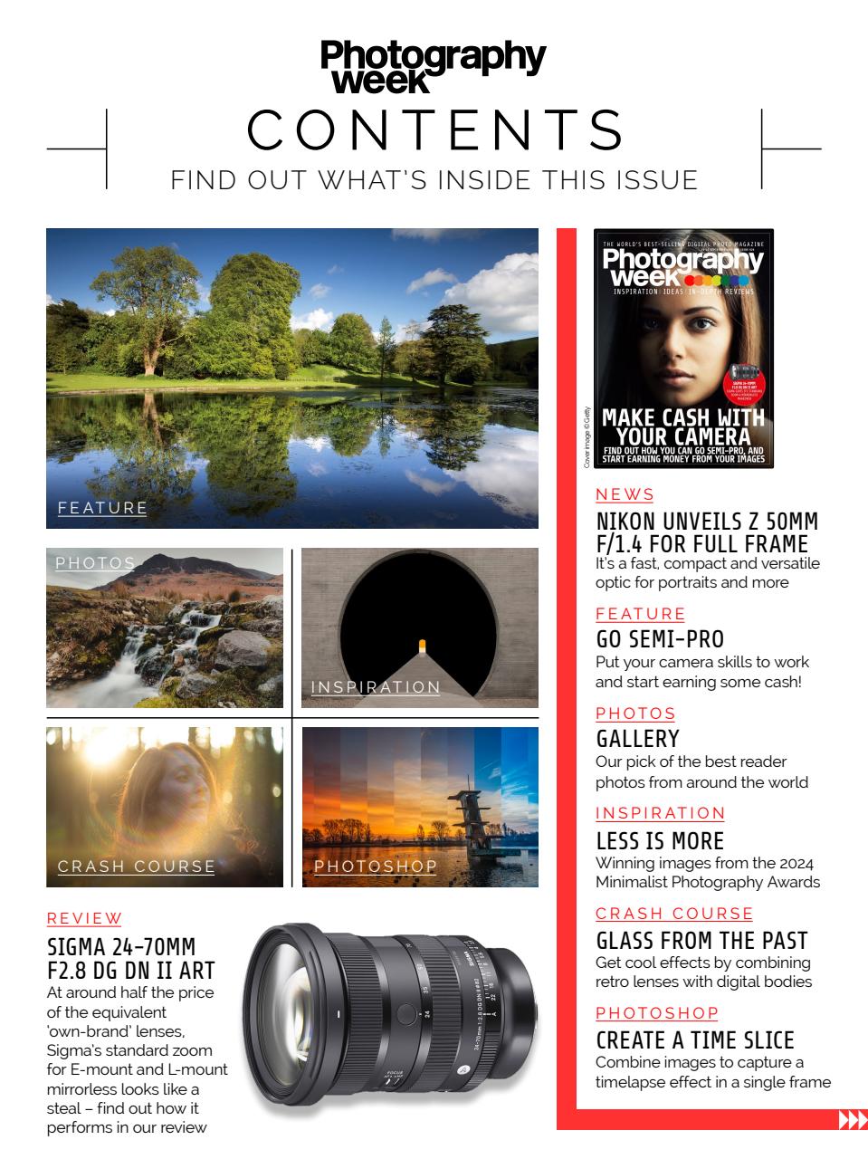 Photography Week Preview Pages