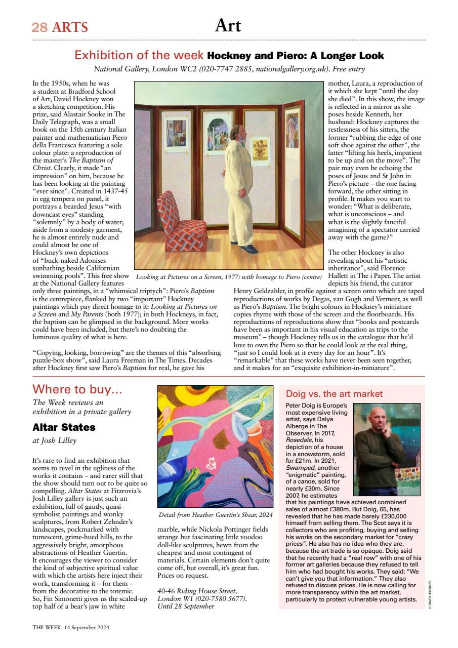 The Week Preview Pages