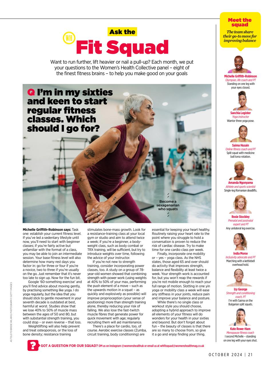 Women's Health Preview Pages