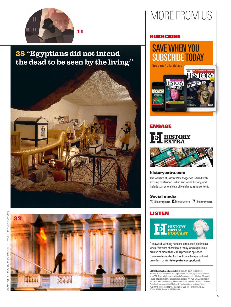 BBC History Magazine Preview Pages