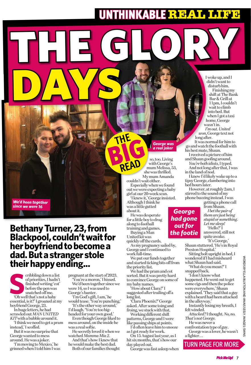 Pick Me Up Preview Pages