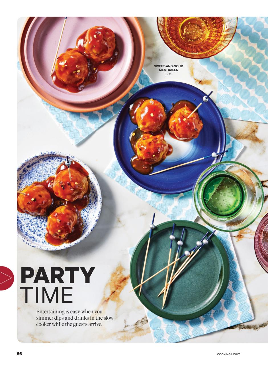 Cooking Light Preview Pages