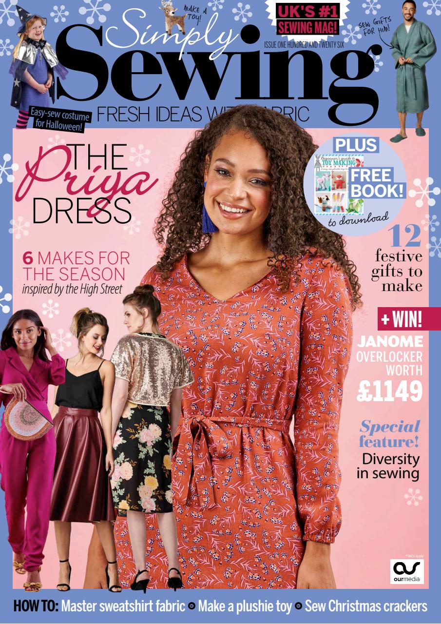 Simply Sewing Magazine Subscriptions and 126 Issue