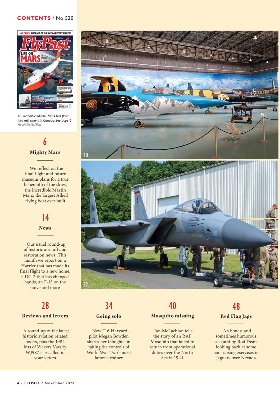FlyPast Preview Pages