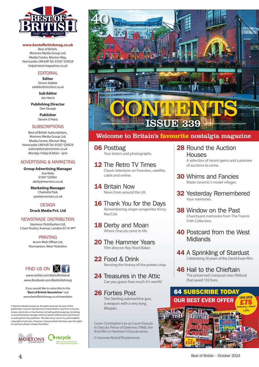 Best of British Preview Pages