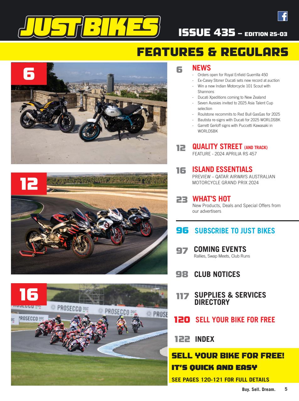 JUST BIKES Preview Pages