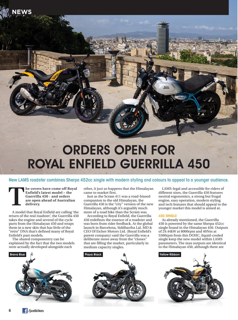 JUST BIKES Preview Pages