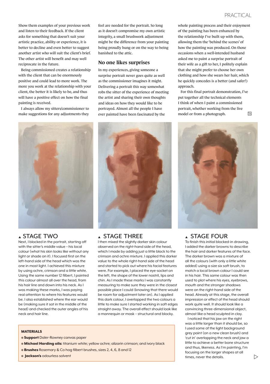 The Artist Preview Pages