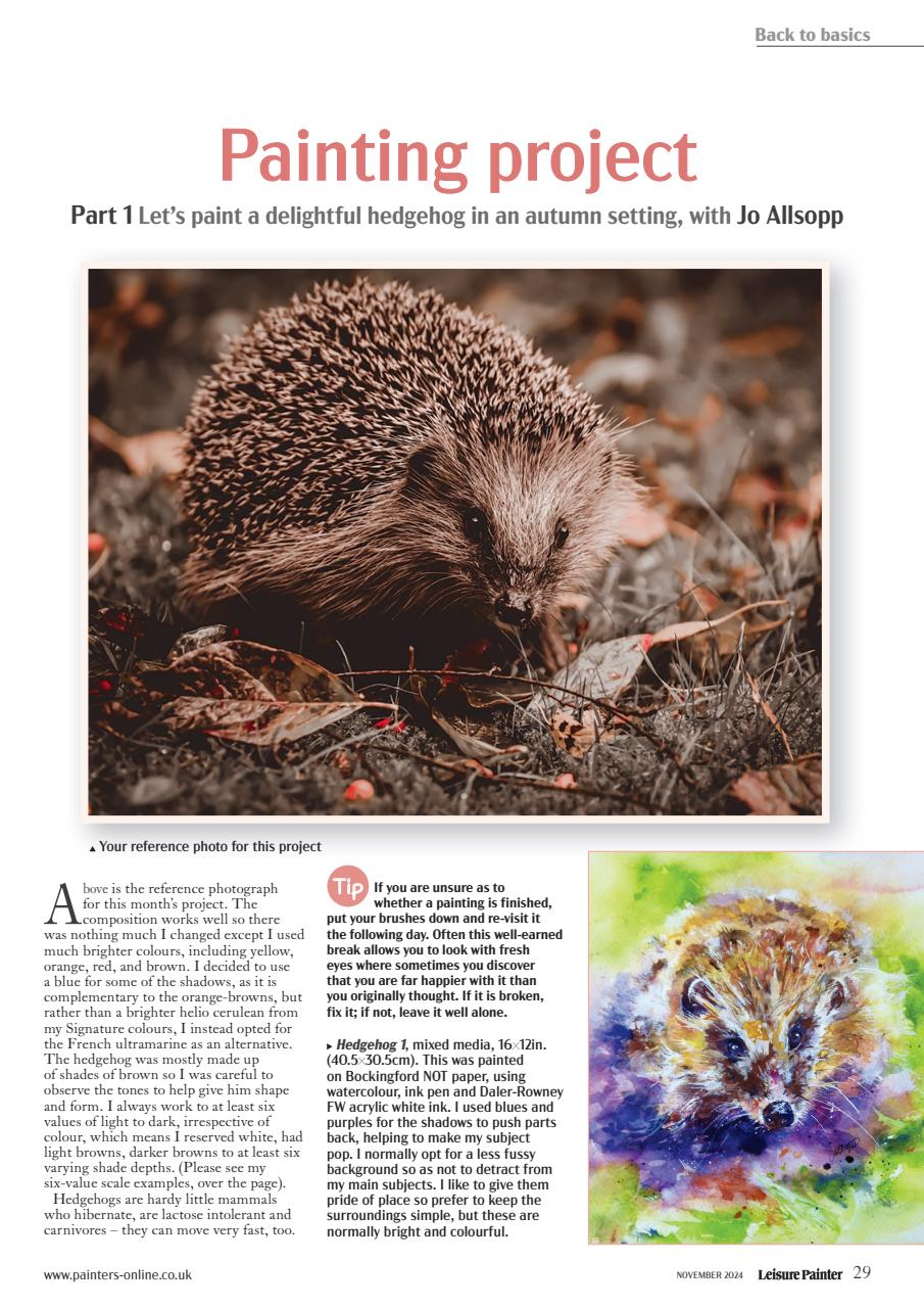 Leisure Painter & The Artist Preview Pages