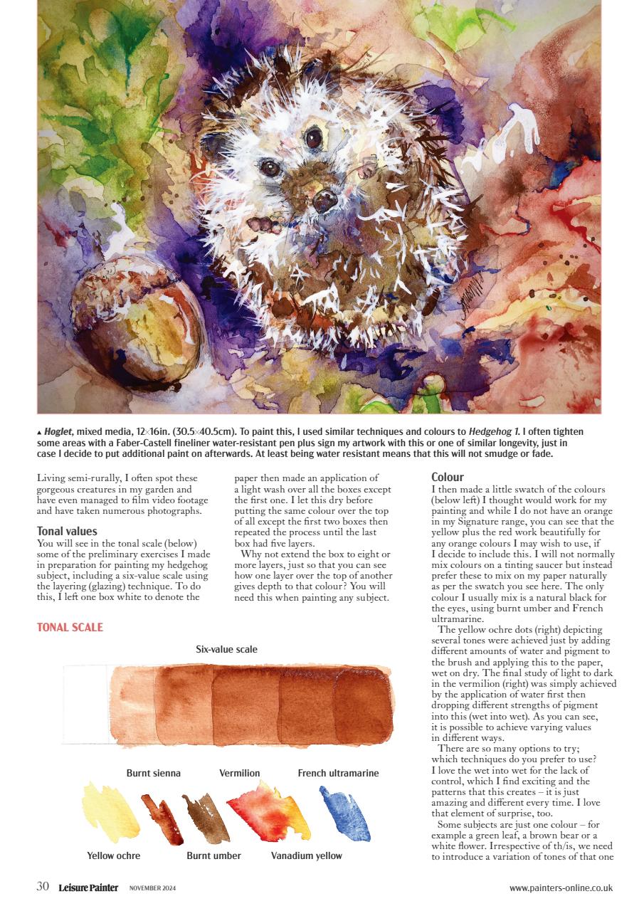 Leisure Painter & The Artist Preview Pages