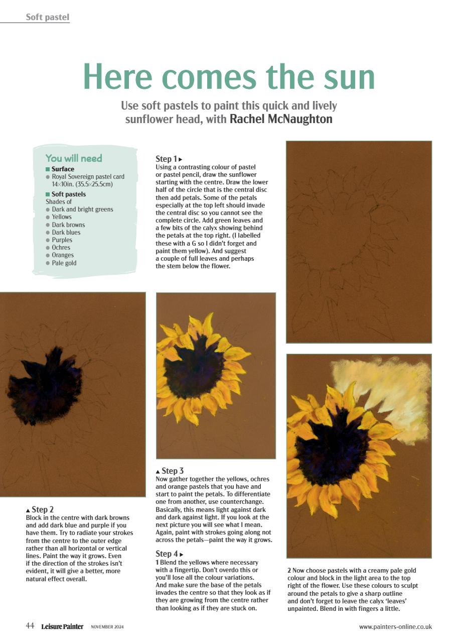 Leisure Painter & The Artist Preview Pages