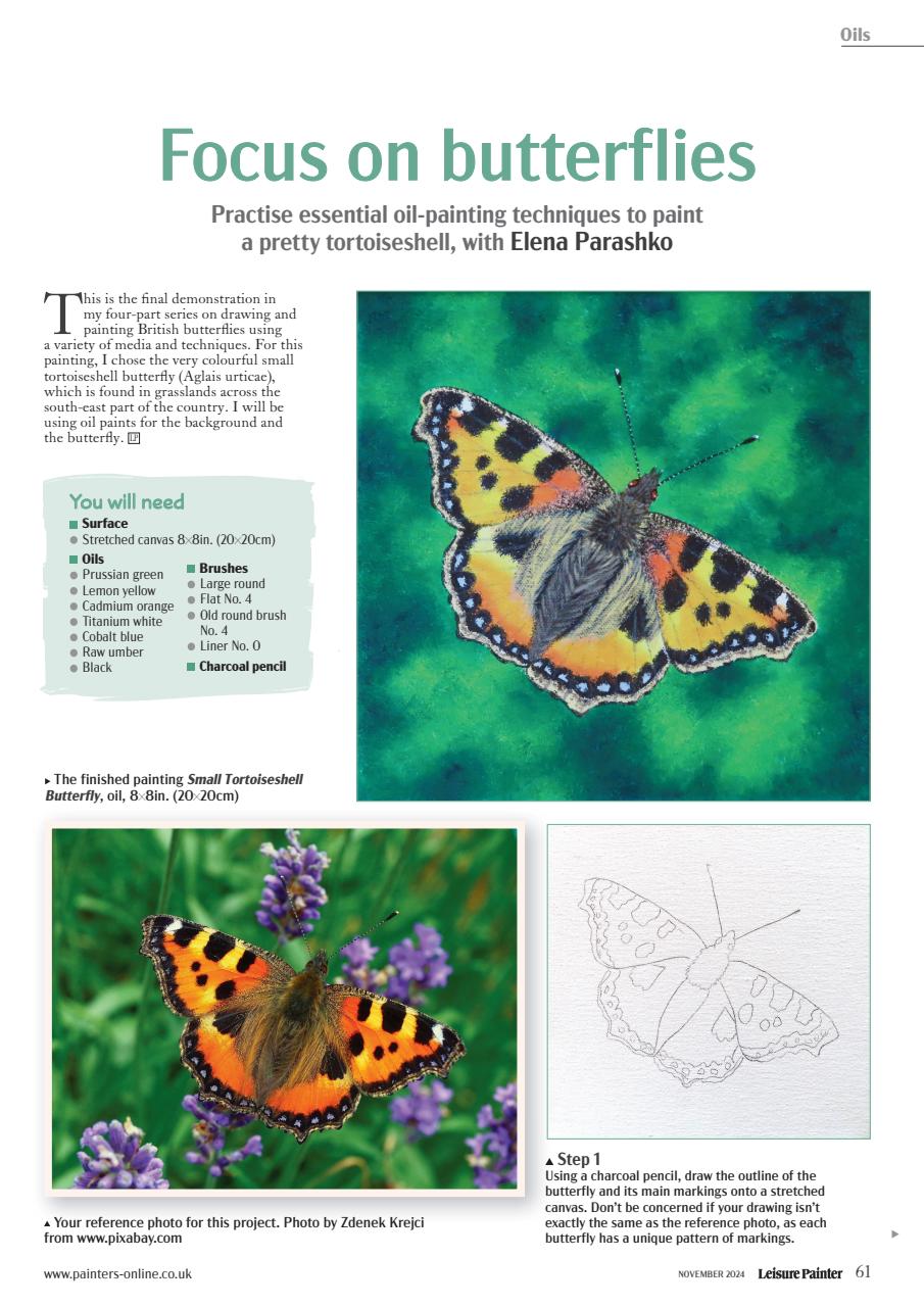 Leisure Painter & The Artist Preview Pages