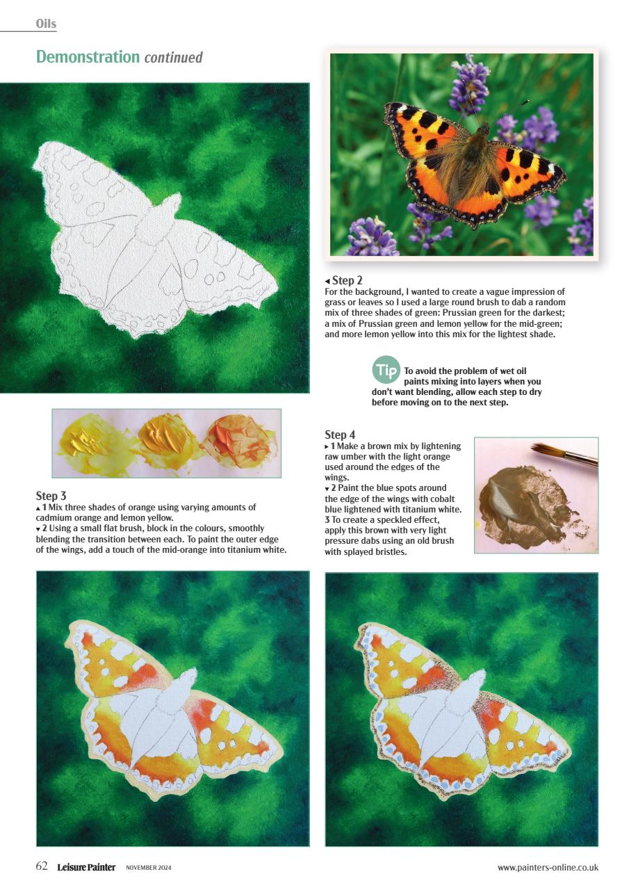 Leisure Painter & The Artist Preview Pages