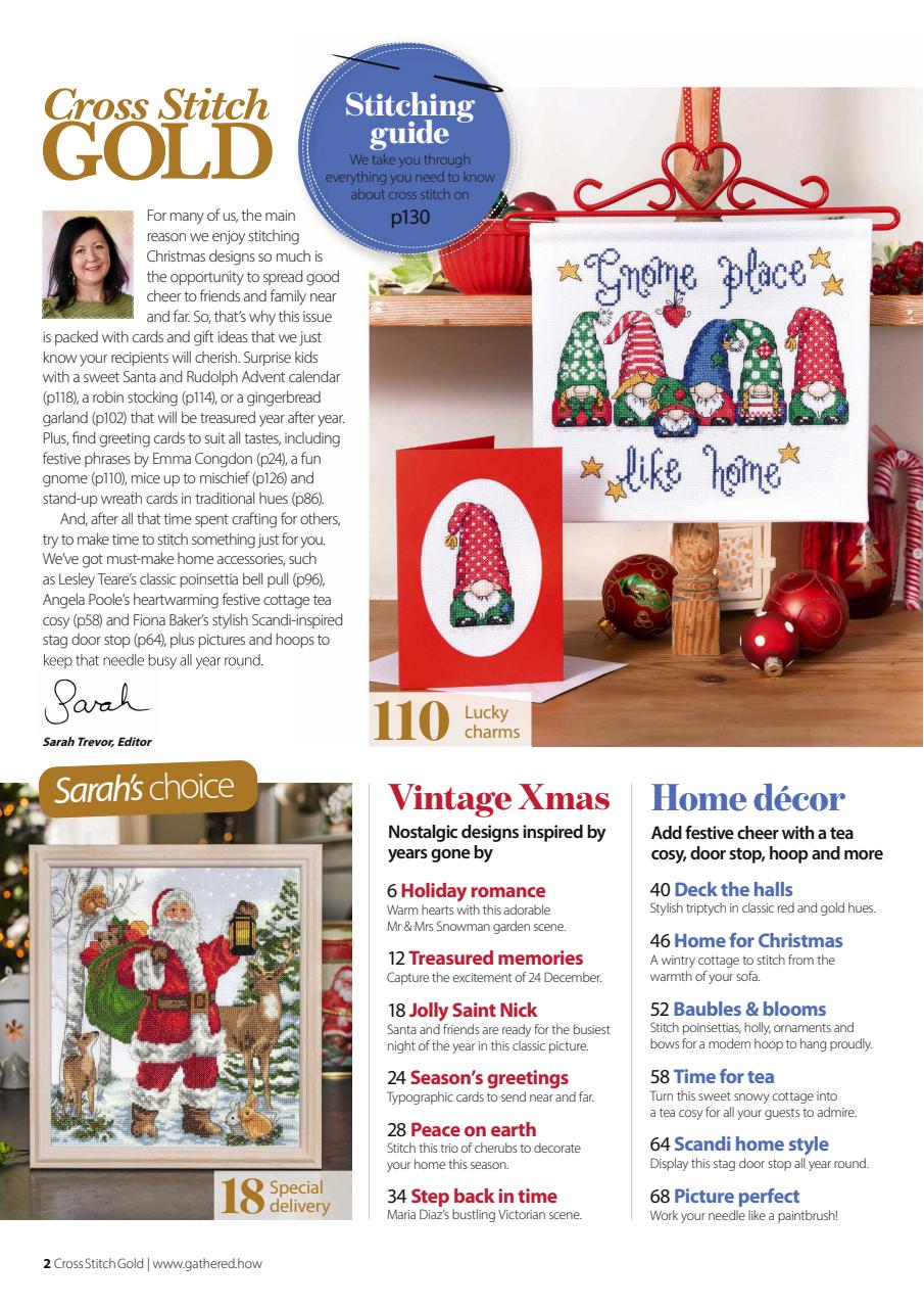 The World of Cross Stitching Preview Pages