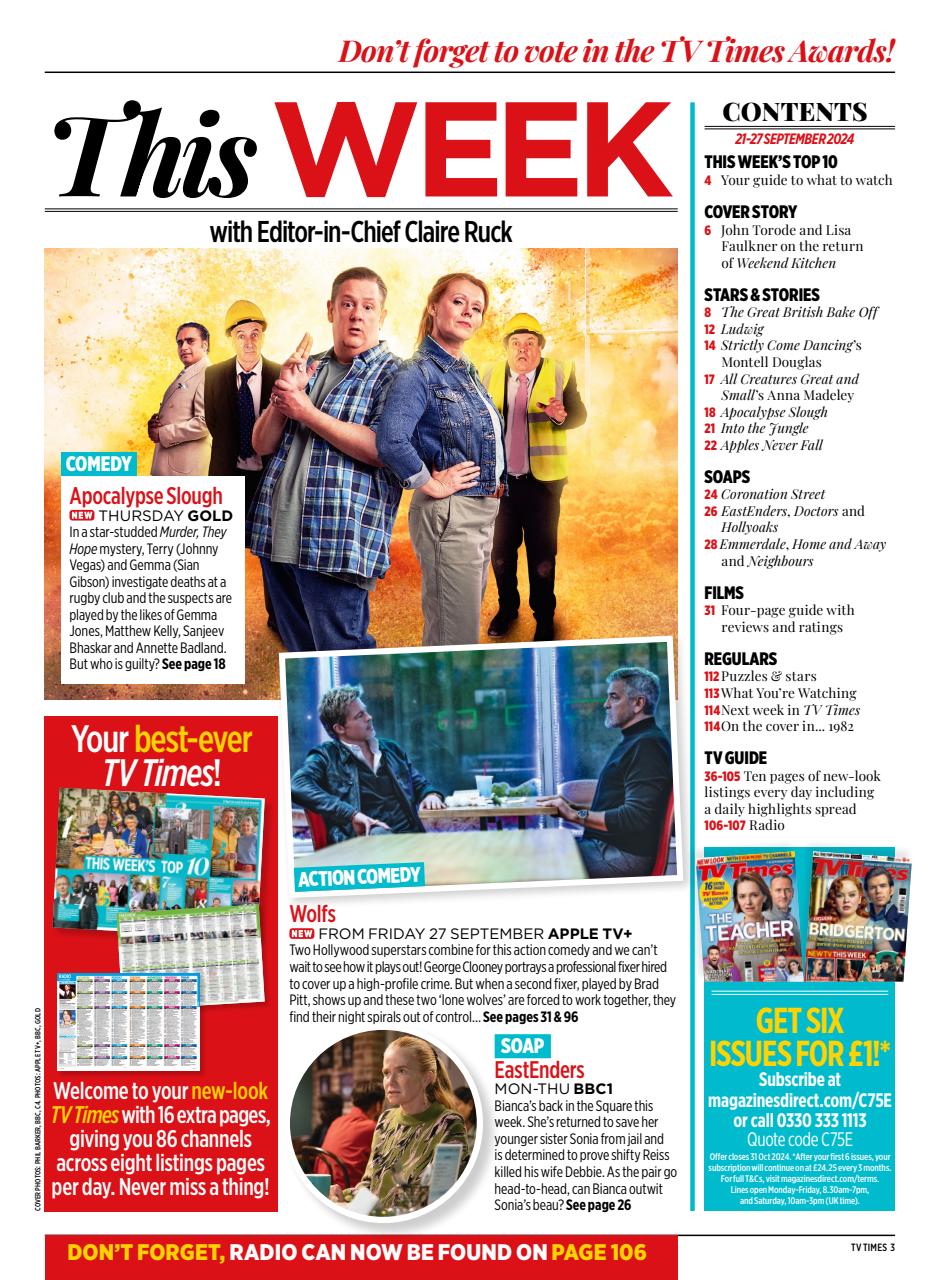 TV Times Preview Pages