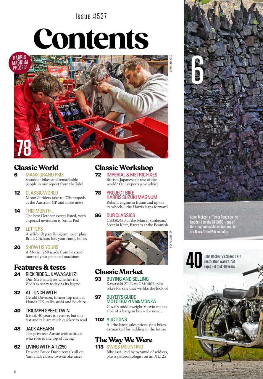 Classic Bike Preview Pages