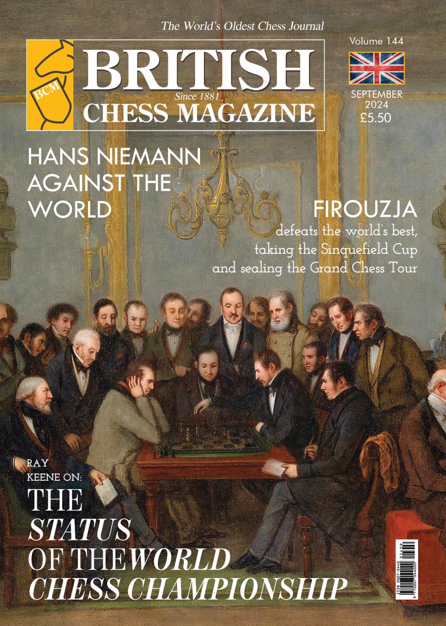 British Chess Magazine Subscriptions and September 2024 Issue