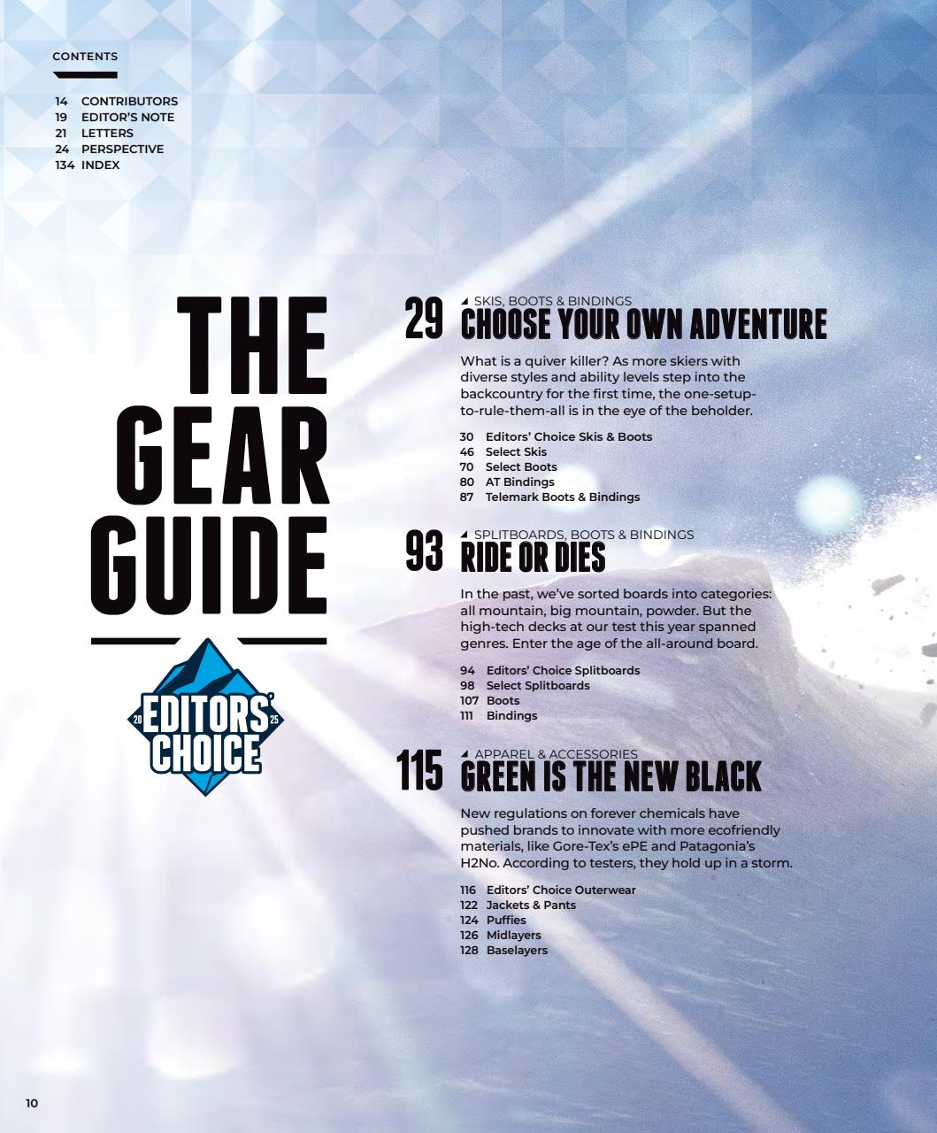 Backcountry Preview Pages