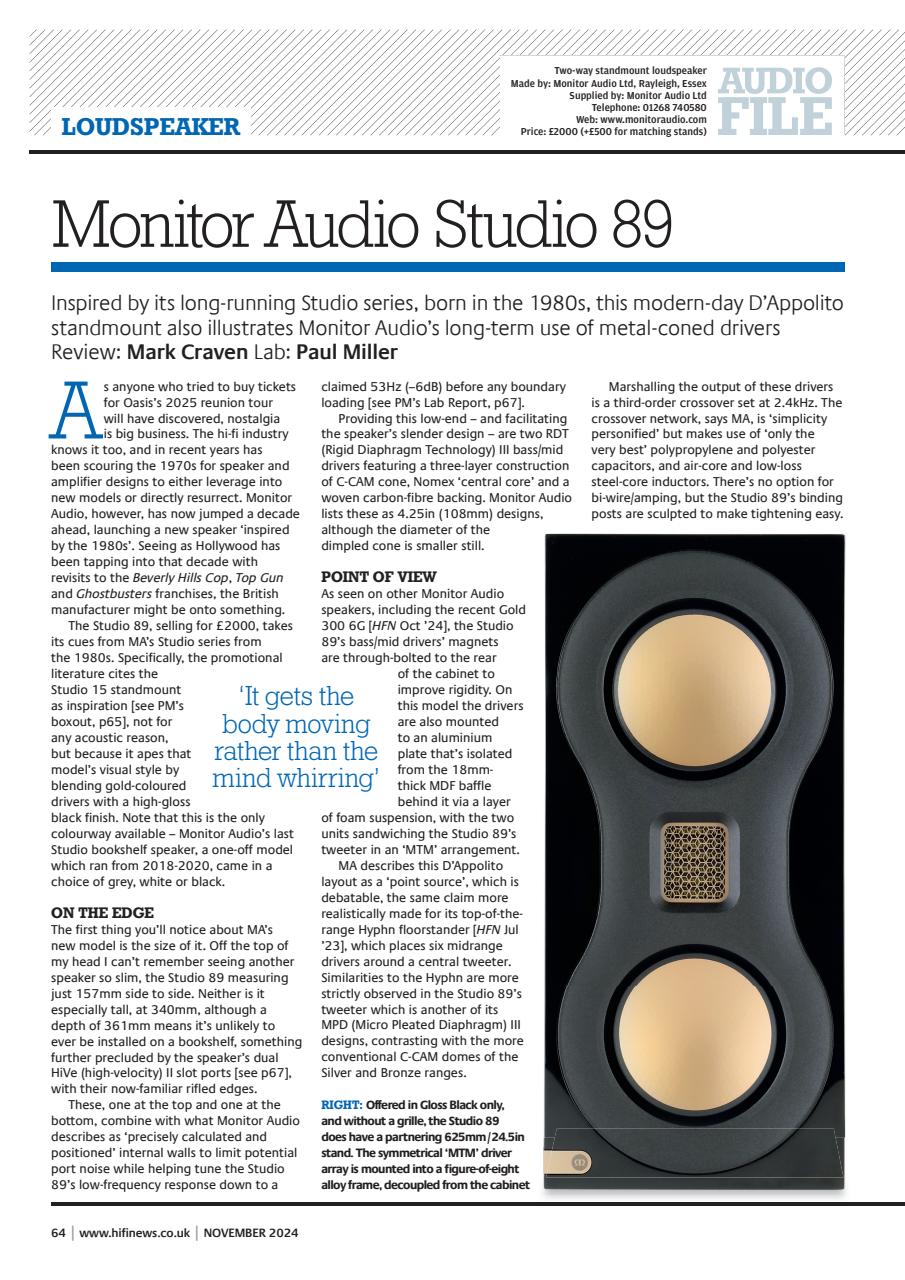 Hi-Fi News Preview Pages