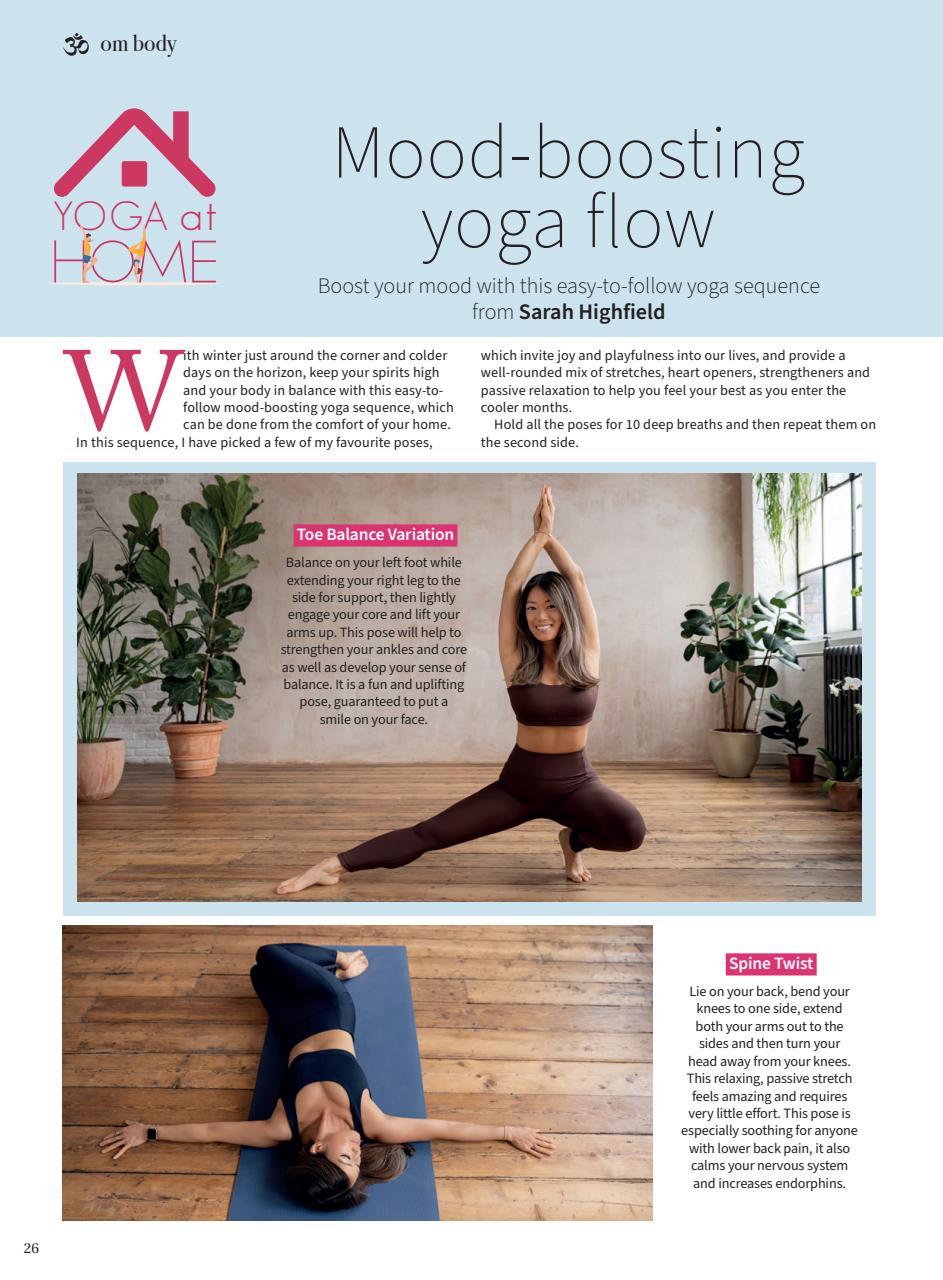 OM Yoga Magazine Preview Pages