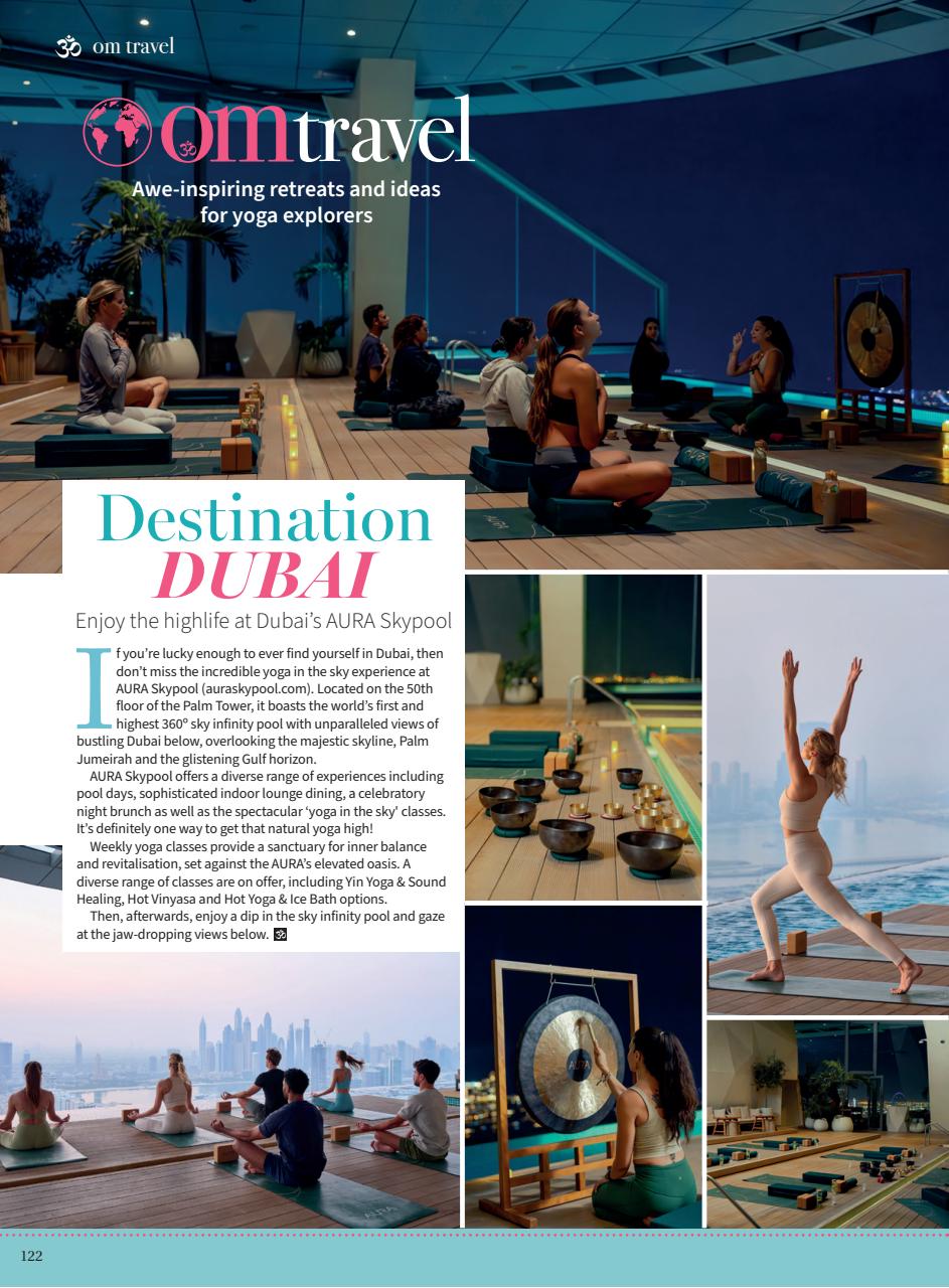 OM Yoga Magazine Preview Pages