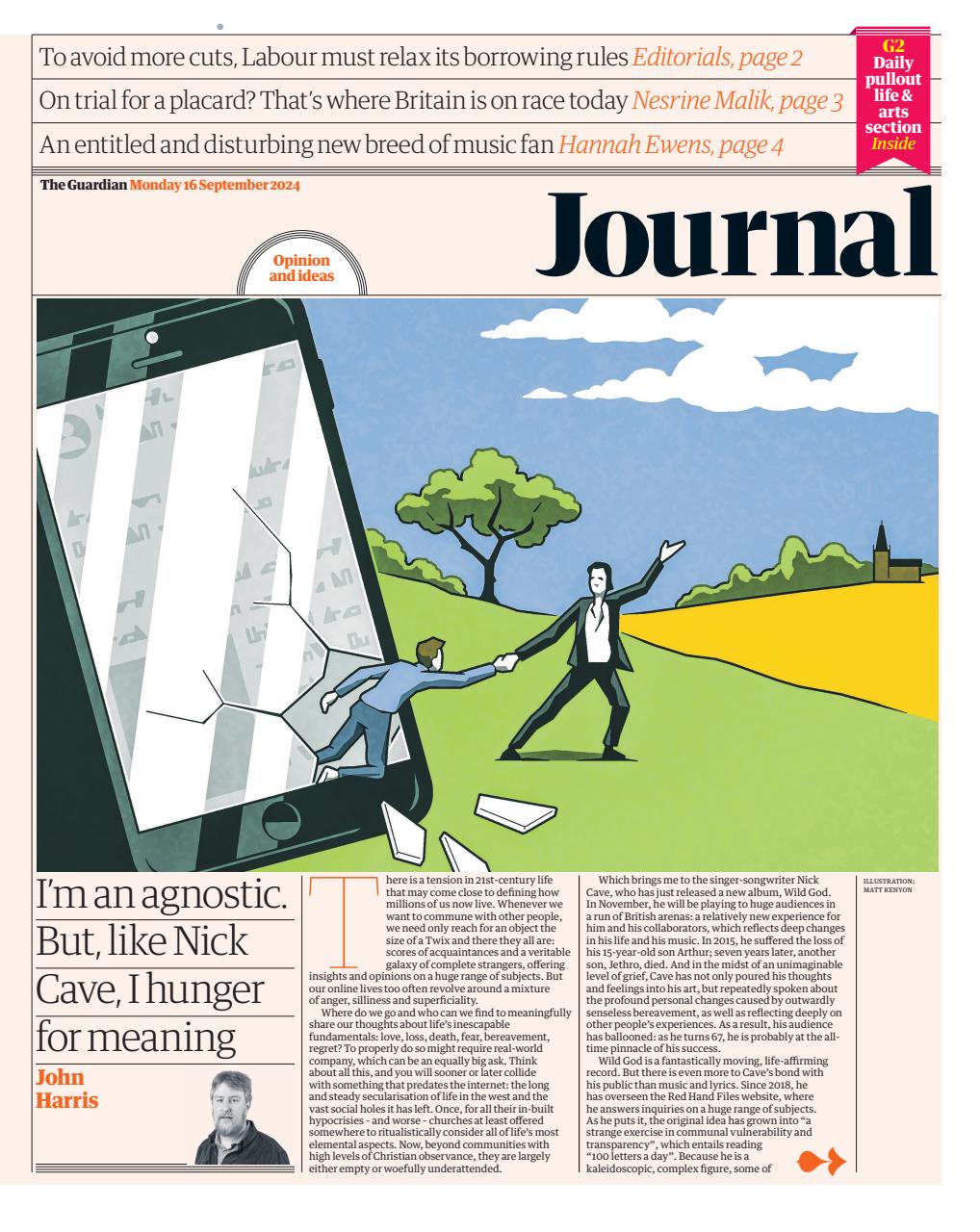 The Guardian Newspaper Preview Pages